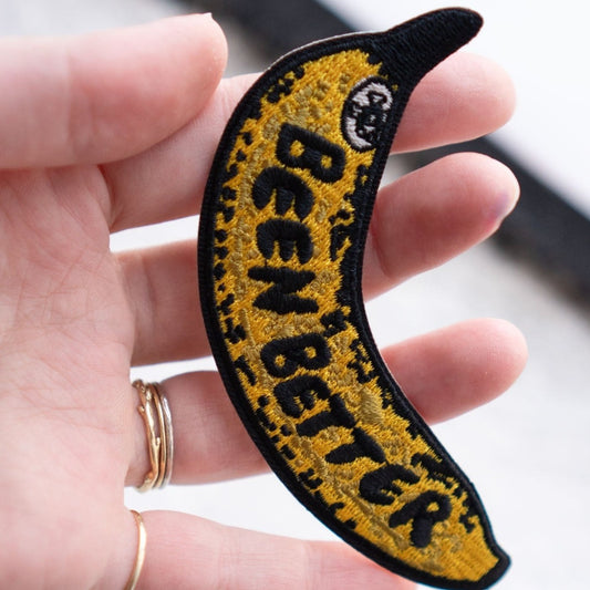 Been Better Banana Sticky Patch
