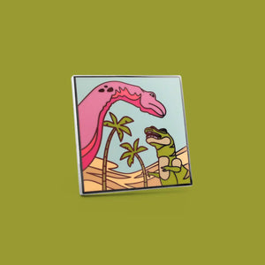 Cabazon California Dinosaur Pin