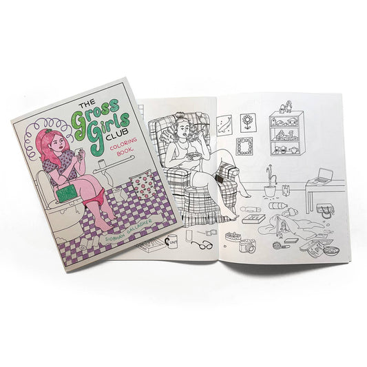 Gross Girls Club Coloring Book