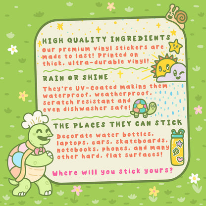 Cool Beans Vinyl Sticker