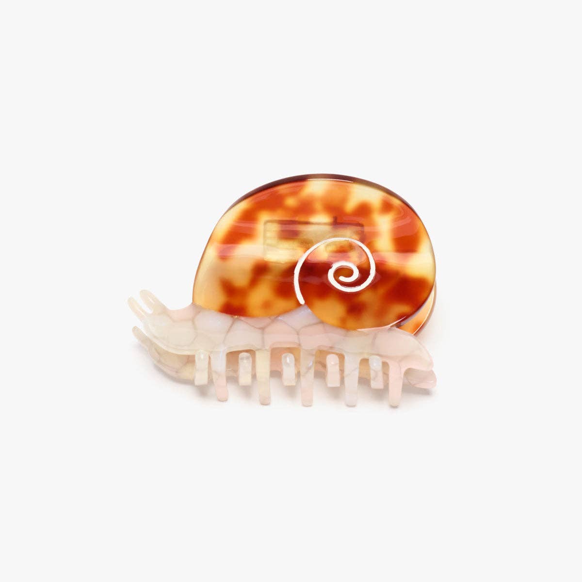 Sea Snail Tortoise Shell Acetate Hair Claw