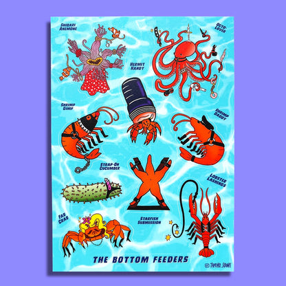 The Bottom Feeder's Sticker Sheet