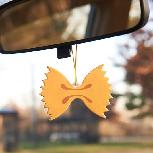 Farfalle Bowtie Pasta Vehicle Lemon Scented Air Freshener