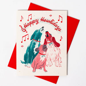 Happy Howlidays Holiday Card