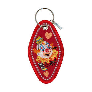 Love Fool Embroidered Keychain