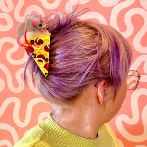 Pizza Rat Hair Claw