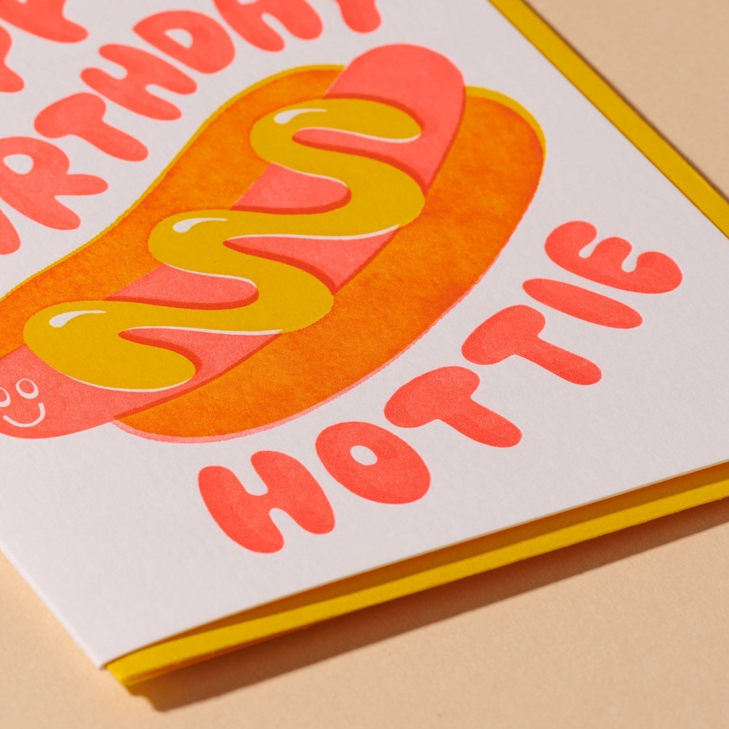 Happy Birthday Hottie Greeting Card