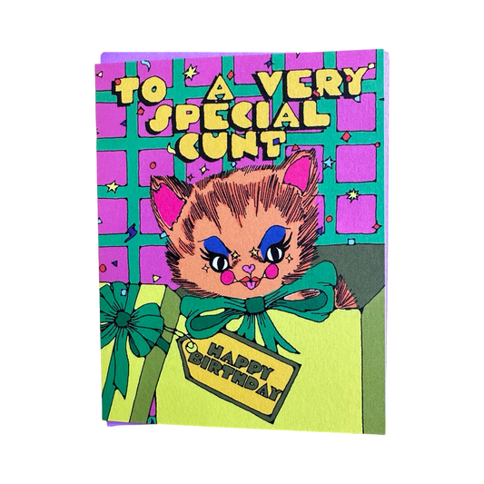 Birthday C*nt - Greeting Card