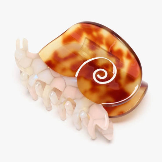 Sea Snail Tortoise Shell Acetate Hair Claw