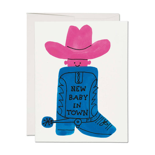 New Baby In Town Card