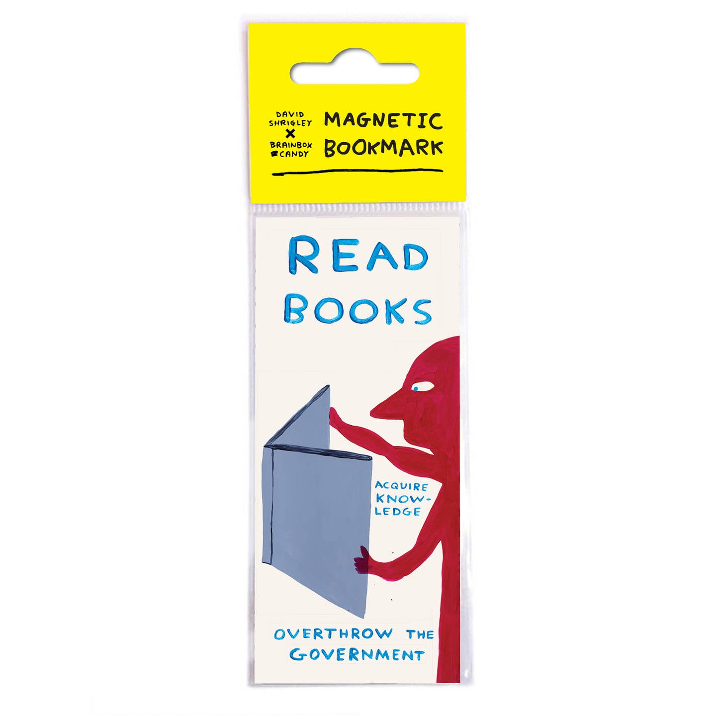 Read Books Magnetic Bookmark - David Shrigley
