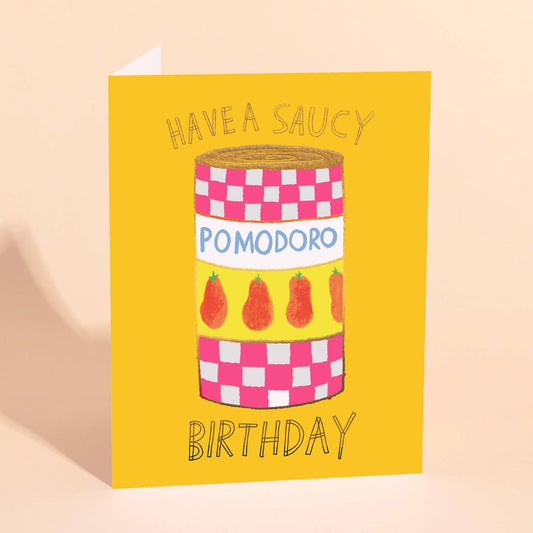 Pomodoro Birthday Card