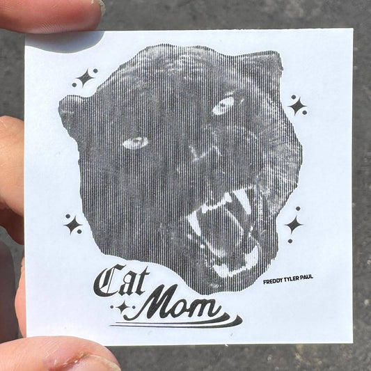 Cat Mom Sticker