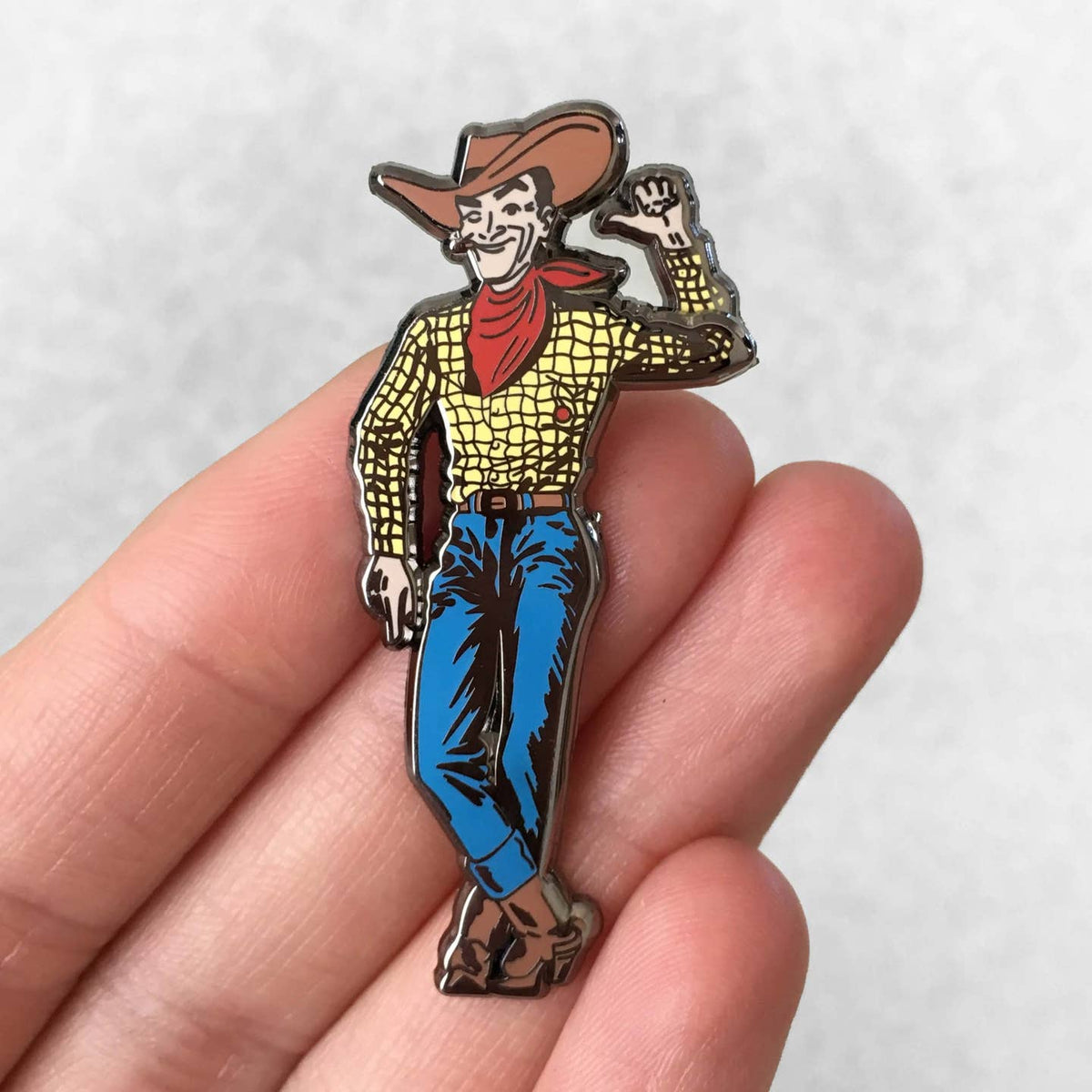 Vegas Vic Mascot Enamel Pin