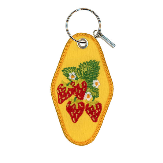 Strawberries Keychain