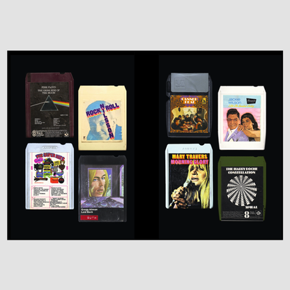 8-Track Tapes Book