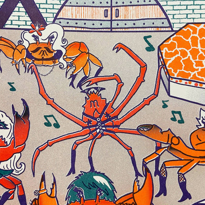 The DUNGEONess Party - Riso Print (Copy)