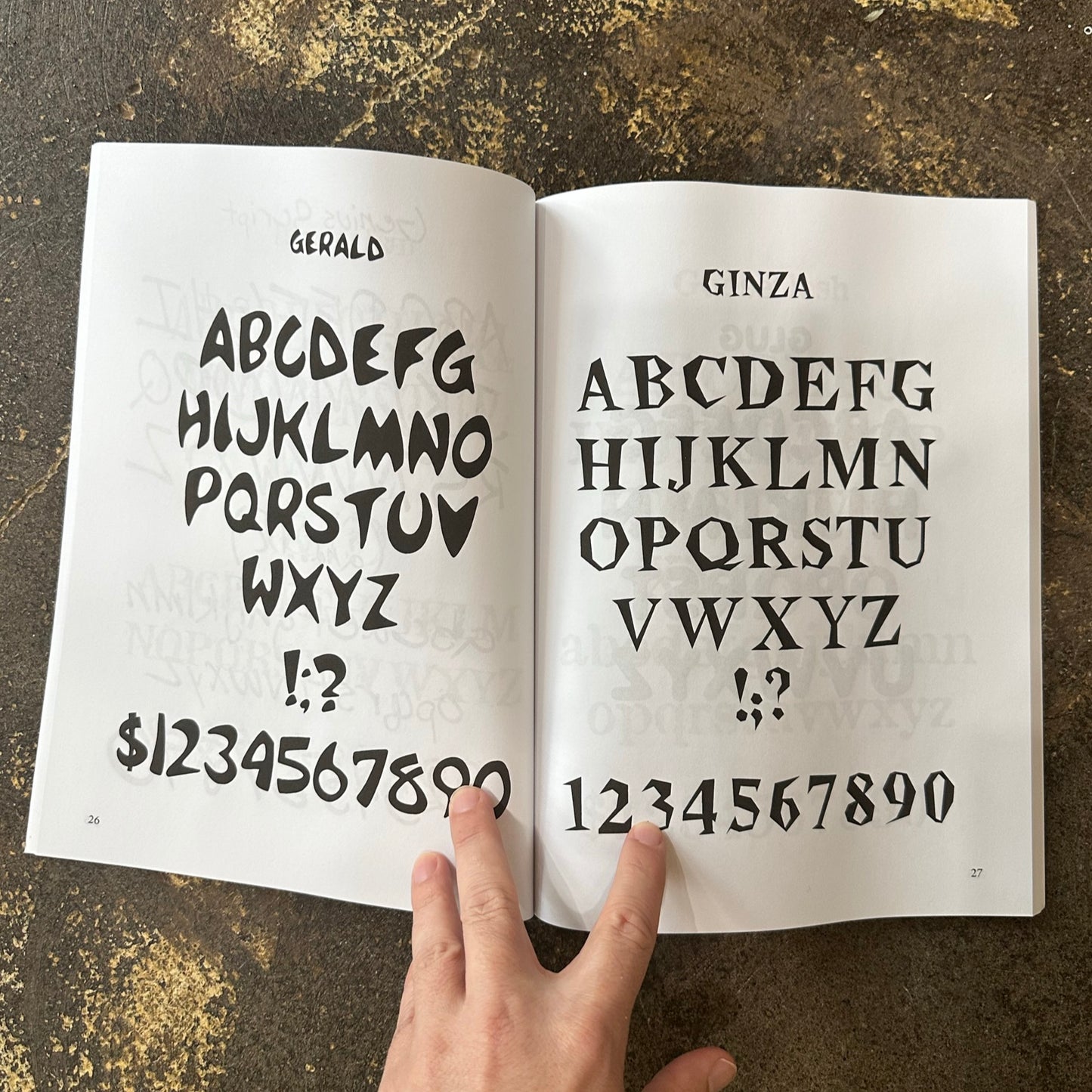 Grunge Alphabets