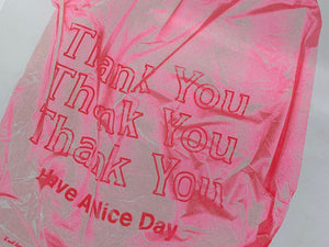 Thank You Bag- Risograph Print