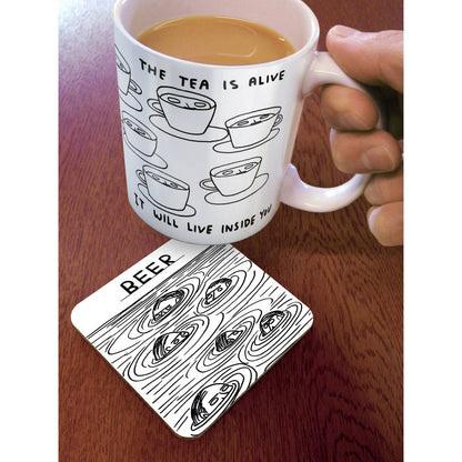 Beer Coaster - David Shrigley