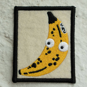 Googly Banana - Felt Sticky Patc