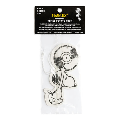 Snoopy Greatest Hits Record Air Freshener