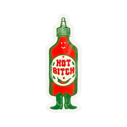 Hot Sauce Hot Bitch Sticker