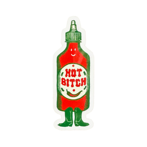 Hot Sauce Hot Bitch Sticker