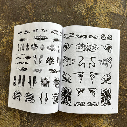 Art Nouveau Typographic Ornaments Book