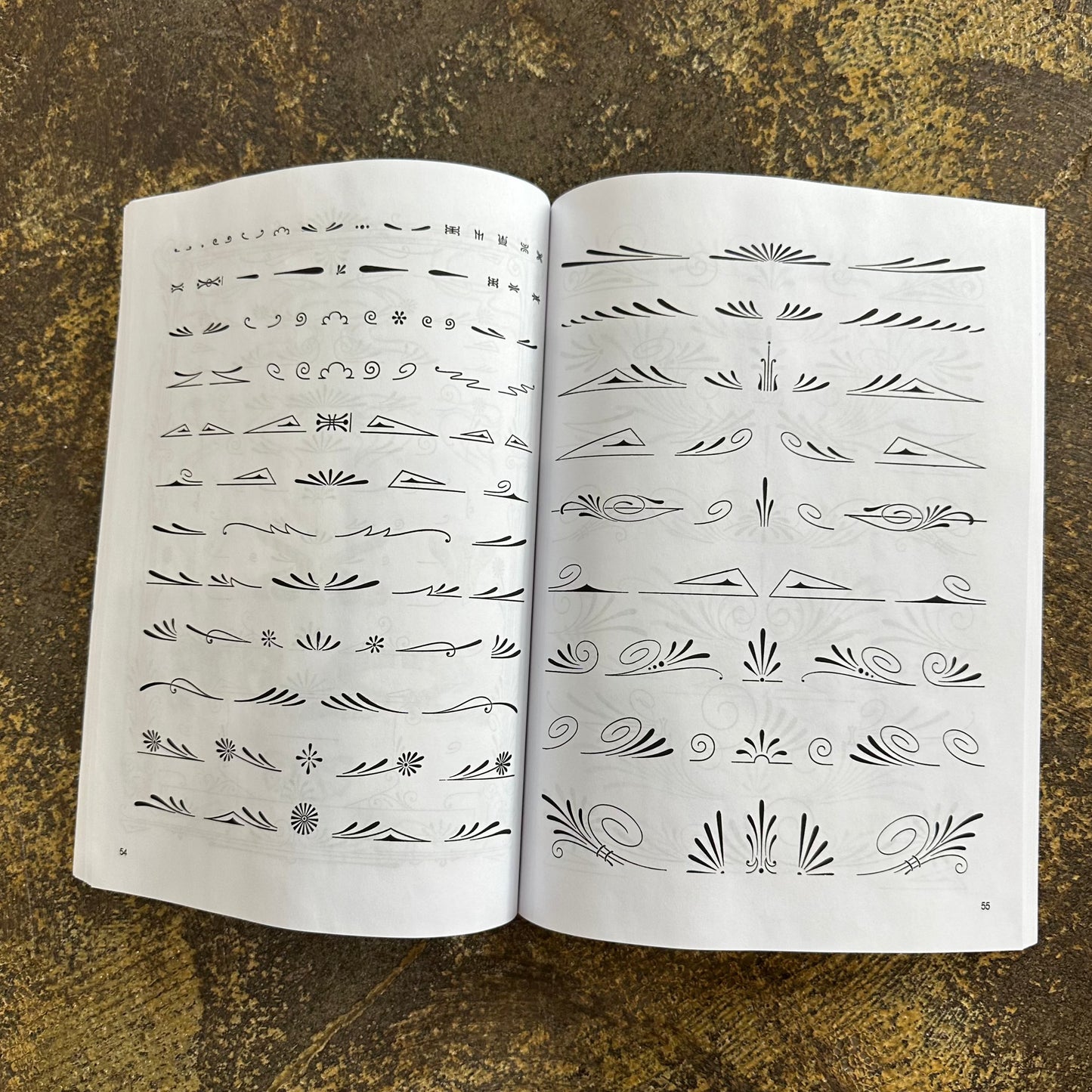 Art Nouveau Typographic Ornaments Book