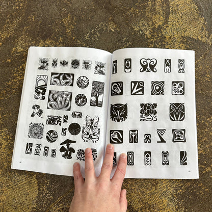 Art Nouveau Typographic Ornaments Book