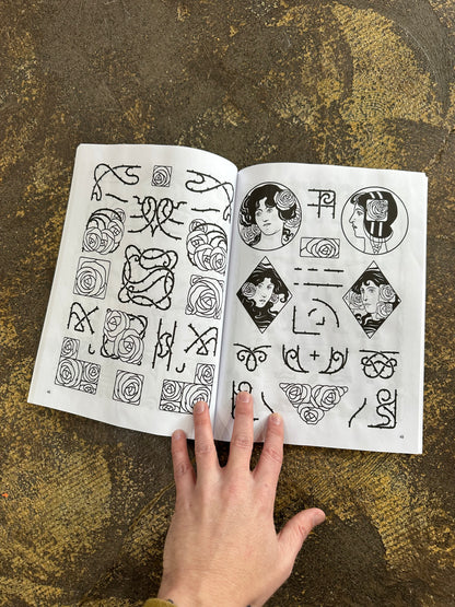 Art Nouveau Typographic Ornaments Book