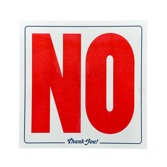 NO Thank You! Riso Print