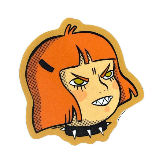 Chomp Girl Sticker