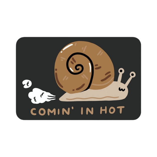 Comin' In Hot Sticker