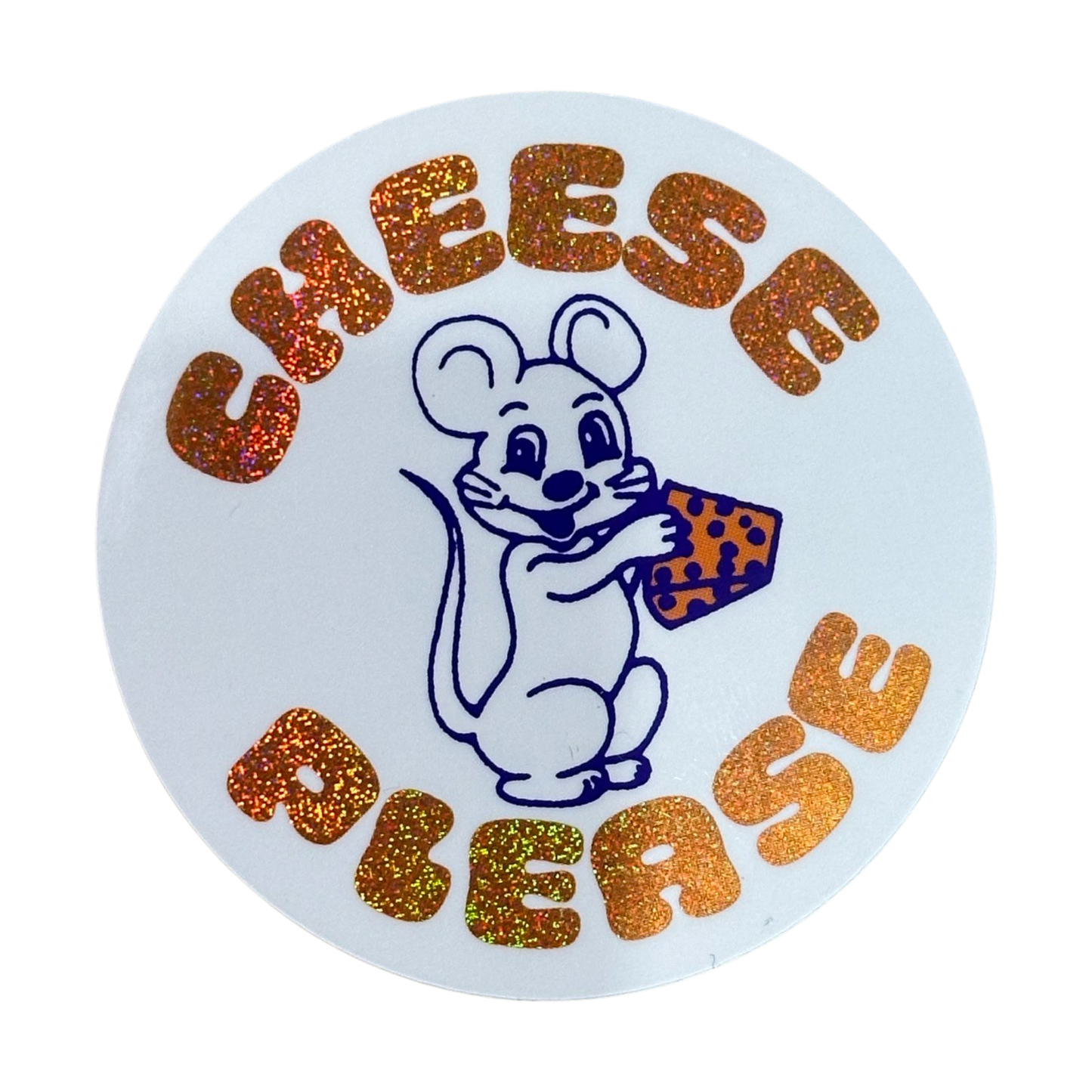 Cheese Please - Vinyl Sticker