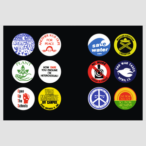 Political Badges Book