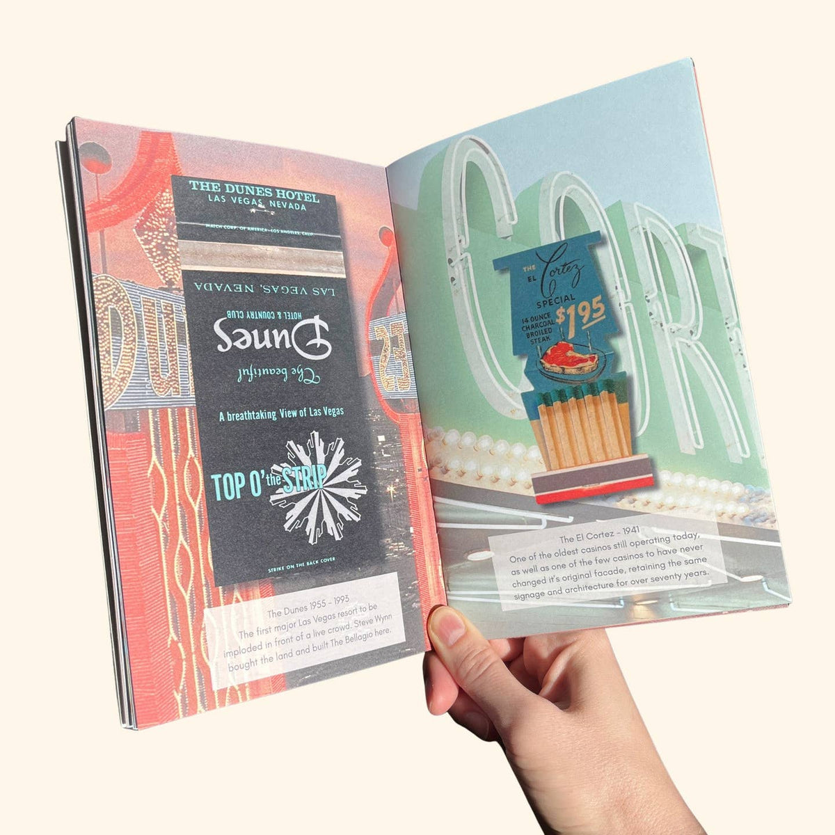 Vegas Casino Matchbooks Collection Zine