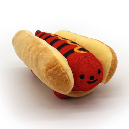 Hot Dog Puff Tiger Plush