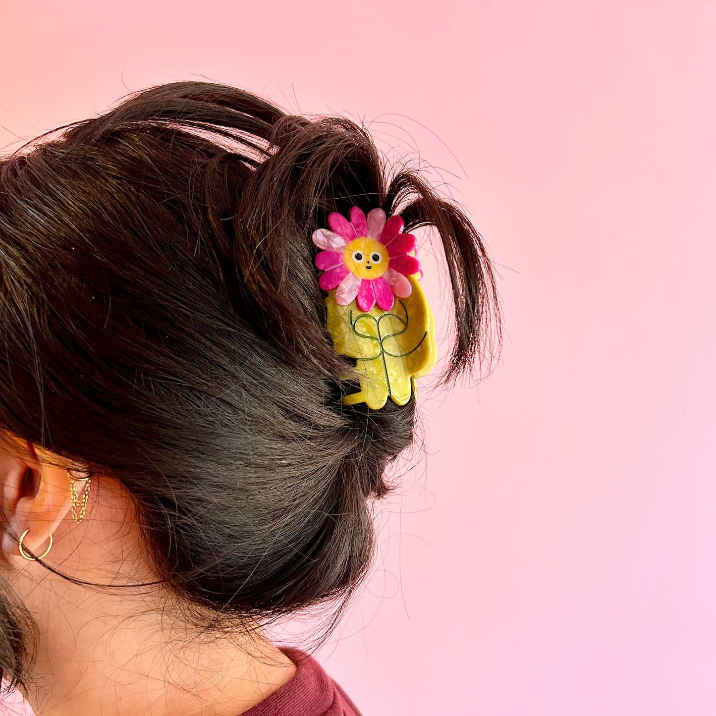 Flower Boy Hair Claw