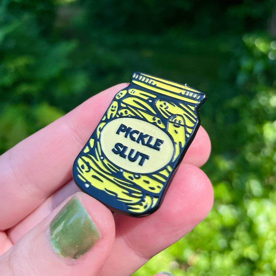 Pickle Slut Enamel Pin