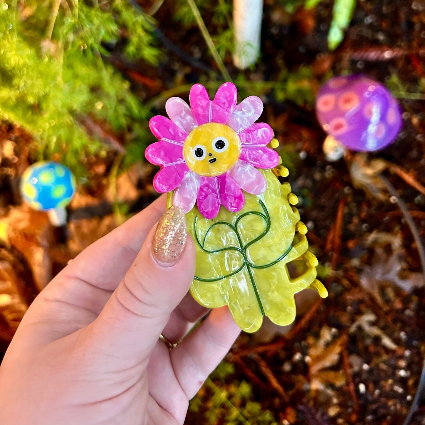 Flower Boy Hair Claw