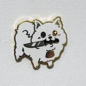Stay Feral Enamel Pin