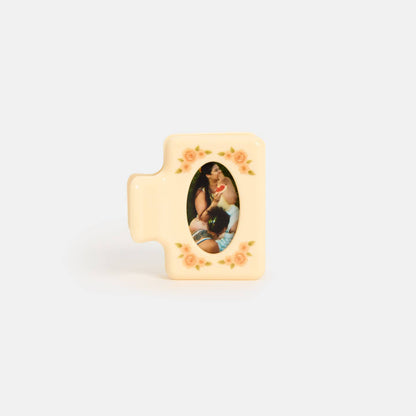 Frame Hair Claw - Rosette