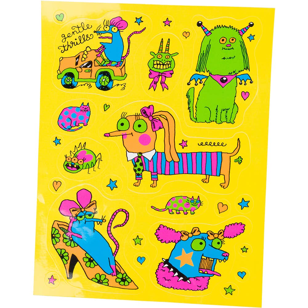 Freaky Friends Sticker Sheet