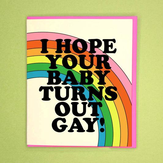 Gay Baby - Greeting Card