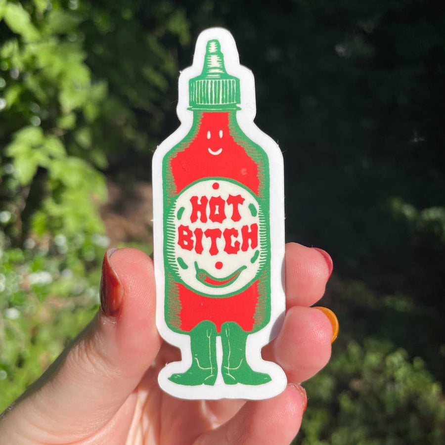 Hot Sauce Hot Bitch Sticker