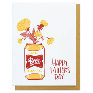 Happy Father's Day Beer Bouquet Card