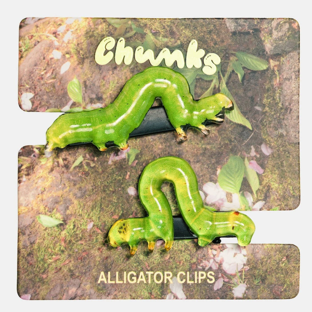Inchworm Hair Clips