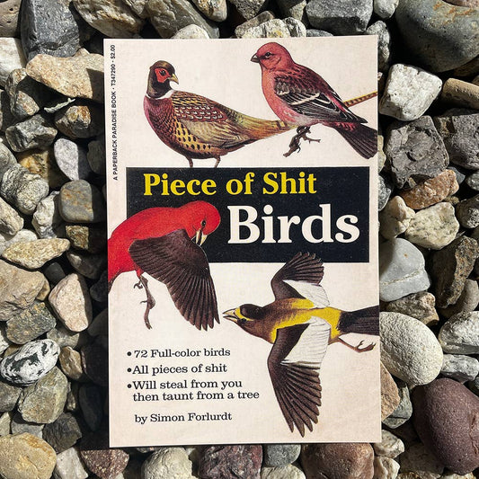 Piece Of Shit Birds Postcard